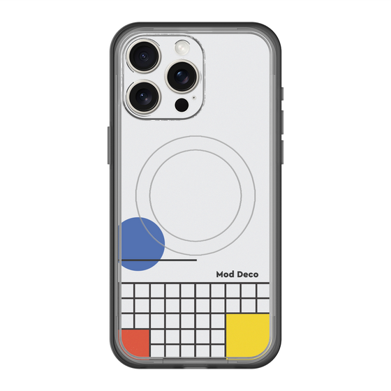 スリムプロテクションプレミアムケース with MagSafe［ Mod Deco - オリジナル - レトロ ］