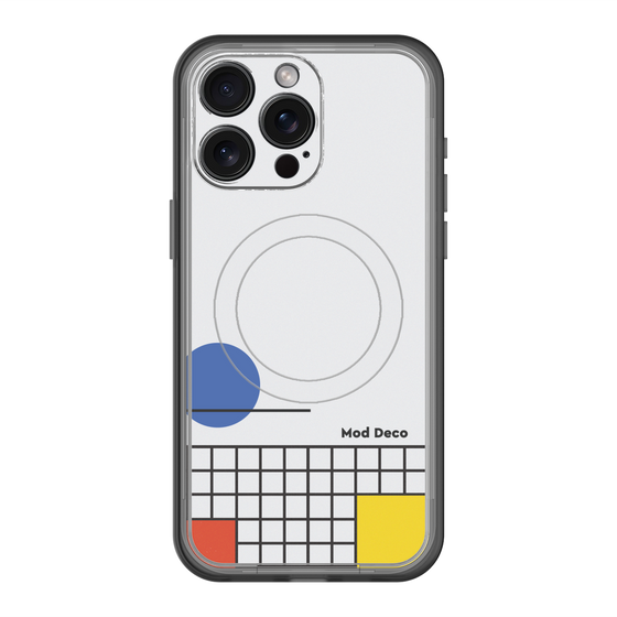 スリムプロテクションプレミアムケース with MagSafe［ Mod Deco - オリジナル - レトロ ］
