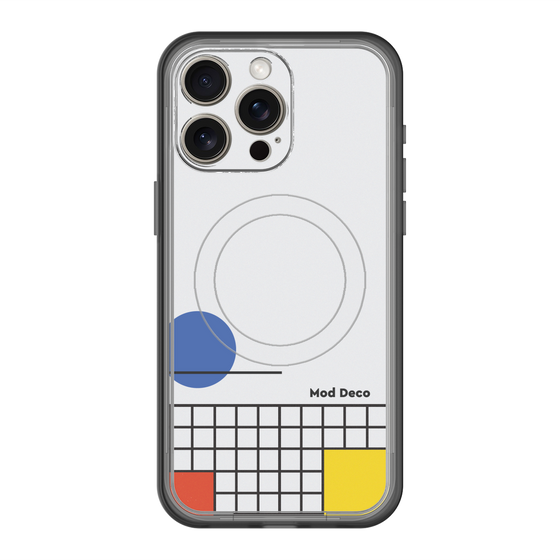 スリムプロテクションプレミアムケース with MagSafe［ Mod Deco - オリジナル - レトロ ］