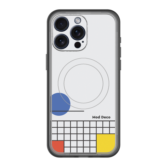 スリムプロテクションプレミアムケース with MagSafe［ Mod Deco - オリジナル - レトロ ］