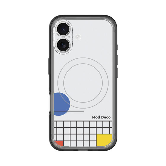 スリムプロテクションプレミアムケース with MagSafe［ Mod Deco - オリジナル - レトロ ］