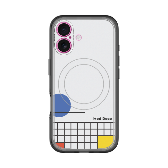 スリムプロテクションプレミアムケース with MagSafe［ Mod Deco - オリジナル - レトロ ］