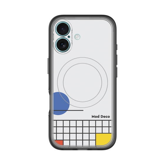 スリムプロテクションプレミアムケース with MagSafe［ Mod Deco - オリジナル - レトロ ］
