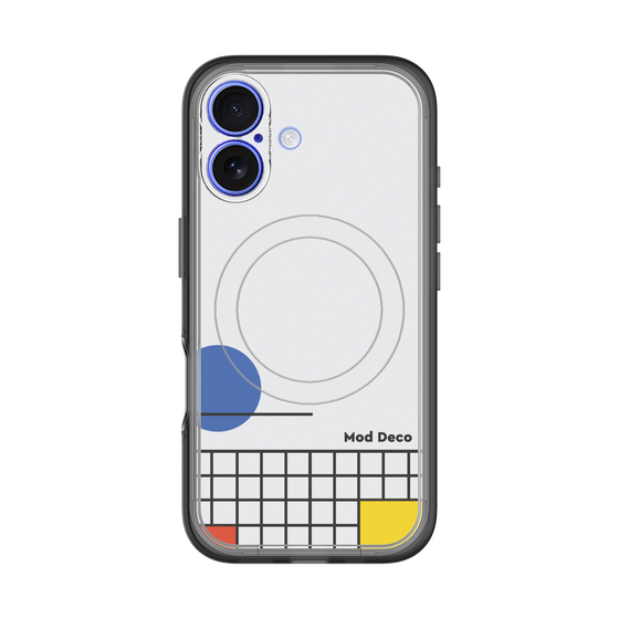 スリムプロテクションプレミアムケース with MagSafe［ Mod Deco - オリジナル - レトロ ］