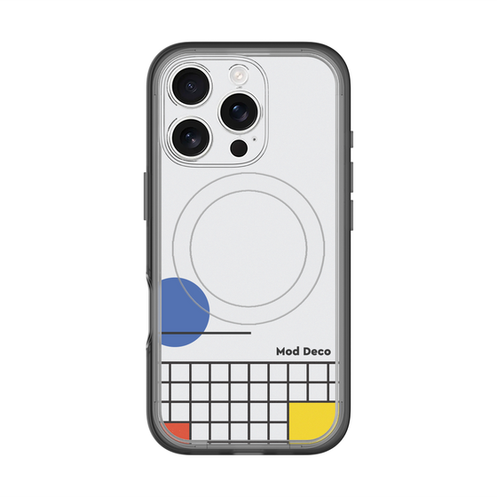 スリムプロテクションプレミアムケース with MagSafe［ Mod Deco - オリジナル - レトロ ］