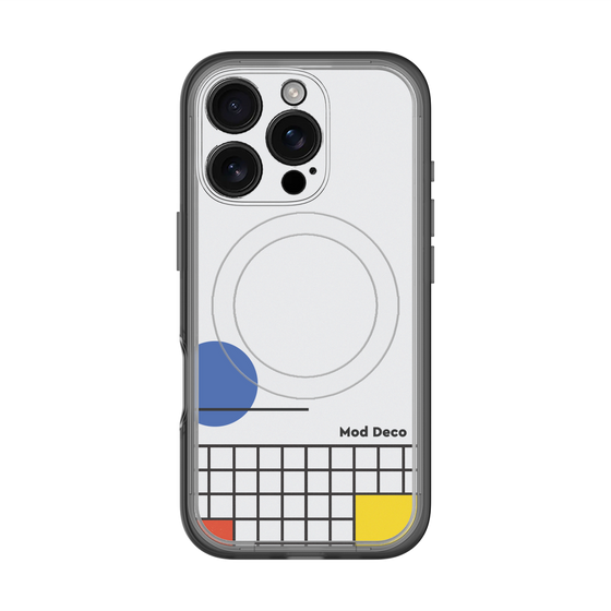スリムプロテクションプレミアムケース with MagSafe［ Mod Deco - オリジナル - レトロ ］