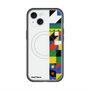 スリムプロテクションプレミアムケース with MagSafe［ Mod Deco - オリジナル - 幾何学模様/B ］