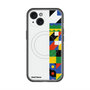 スリムプロテクションプレミアムケース with MagSafe［ Mod Deco - オリジナル - 幾何学模様/B ］