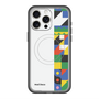スリムプロテクションプレミアムケース with MagSafe［ Mod Deco - オリジナル - 幾何学模様/B ］