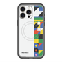 スリムプロテクションプレミアムケース with MagSafe［ Mod Deco - オリジナル - 幾何学模様/B ］