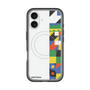 スリムプロテクションプレミアムケース with MagSafe［ Mod Deco - オリジナル - 幾何学模様/B ］