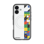 スリムプロテクションプレミアムケース with MagSafe［ Mod Deco - オリジナル - 幾何学模様/B ］