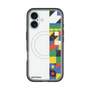 スリムプロテクションプレミアムケース with MagSafe［ Mod Deco - オリジナル - 幾何学模様/B ］