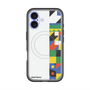 スリムプロテクションプレミアムケース with MagSafe［ Mod Deco - オリジナル - 幾何学模様/B ］
