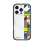 スリムプロテクションプレミアムケース with MagSafe［ Mod Deco - オリジナル - 幾何学模様/B ］