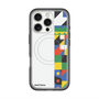スリムプロテクションプレミアムケース with MagSafe［ Mod Deco - オリジナル - 幾何学模様/B ］
