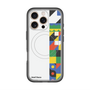 スリムプロテクションプレミアムケース with MagSafe［ Mod Deco - オリジナル - 幾何学模様/B ］