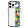 スリムプロテクションプレミアムケース with MagSafe［ Mod Deco - オリジナル - 幾何学模様/B ］