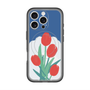 スリムプロテクションプレミアムケース with MagSafe［ Mod Deco - オリジナル - フラワー/A ］