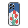 スリムプロテクションプレミアムケース with MagSafe［ Mod Deco - オリジナル - フラワー/A ］