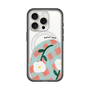 スリムプロテクションプレミアムケース with MagSafe［ Mod Deco - オリジナル - フラワー/D ］