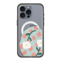 スリムプロテクションプレミアムケース with MagSafe［ Mod Deco - オリジナル - フラワー/D ］