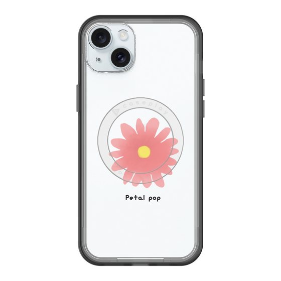 スリムプロテクションプレミアムケース with MagSafe［ Mod Deco - オリジナル - フラワー/E ］