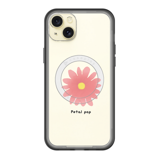スリムプロテクションプレミアムケース with MagSafe［ Mod Deco - オリジナル - フラワー/E ］