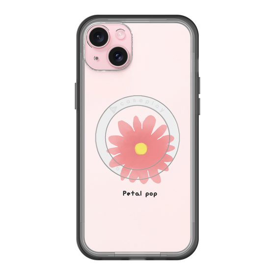 スリムプロテクションプレミアムケース with MagSafe［ Mod Deco - オリジナル - フラワー/E ］