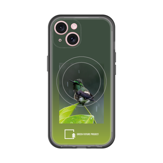 スリムプロテクションプレミアムケース with MagSafe［ Green Future Project - Butterfly Coquette ］