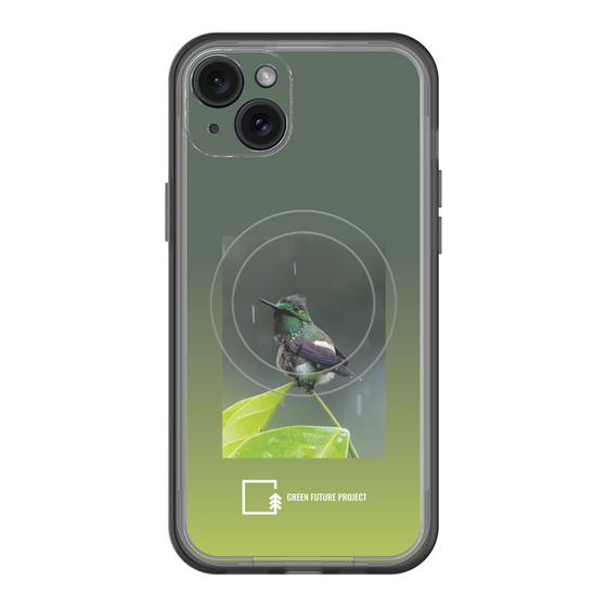 スリムプロテクションプレミアムケース with MagSafe［ Green Future Project - Butterfly Coquette ］