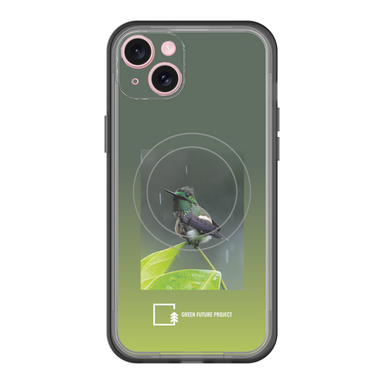 スリムプロテクションプレミアムケース with MagSafe［ Green Future Project - Butterfly Coquette ］