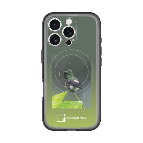 スリムプロテクションプレミアムケース with MagSafe［ Green Future Project - Butterfly Coquette ］