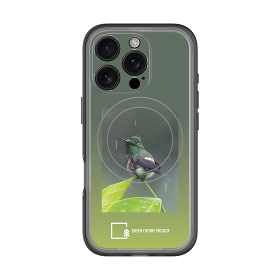 スリムプロテクションプレミアムケース with MagSafe［ Green Future Project - Butterfly Coquette ］