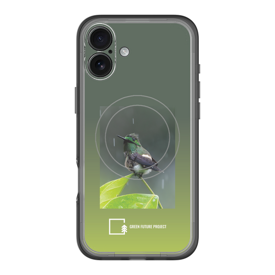 スリムプロテクションプレミアムケース with MagSafe［ Green Future Project - Butterfly Coquette ］