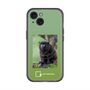 スリムプロテクションプレミアムケース with MagSafe［ Green Future Project - Black-mantled Tamarin ］