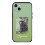 スリムプロテクションプレミアムケース with MagSafe［ Green Future Project - Black-mantled Tamarin ］