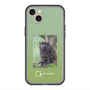 スリムプロテクションプレミアムケース with MagSafe［ Green Future Project - Black-mantled Tamarin ］