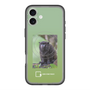 スリムプロテクションプレミアムケース with MagSafe［ Green Future Project - Black-mantled Tamarin ］