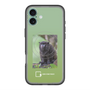 スリムプロテクションプレミアムケース with MagSafe［ Green Future Project - Black-mantled Tamarin ］