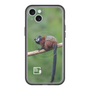 スリムプロテクションプレミアムケース with MagSafe［ Green Future Project - Saddle-backTamarin ］