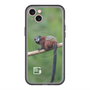 スリムプロテクションプレミアムケース with MagSafe［ Green Future Project - Saddle-backTamarin ］