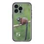スリムプロテクションプレミアムケース with MagSafe［ Green Future Project - Saddle-backTamarin ］
