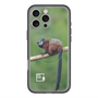 スリムプロテクションプレミアムケース with MagSafe［ Green Future Project - Saddle-backTamarin ］