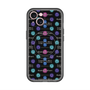 スリムプロテクションプレミアムケース with MagSafe［ LANVIN en Bleu - Flower pattern ］
