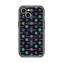 スリムプロテクションプレミアムケース with MagSafe［ LANVIN en Bleu - Flower pattern ］