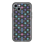 スリムプロテクションプレミアムケース with MagSafe［ LANVIN en Bleu - Flower pattern ］