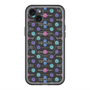 スリムプロテクションプレミアムケース with MagSafe［ LANVIN en Bleu - Flower pattern ］