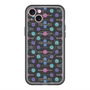 スリムプロテクションプレミアムケース with MagSafe［ LANVIN en Bleu - Flower pattern ］