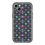 スリムプロテクションプレミアムケース with MagSafe［ LANVIN en Bleu - Flower pattern ］